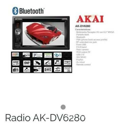 Radio con pantalla AKAY