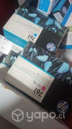Tintas HP 761 colores originales de 400ml