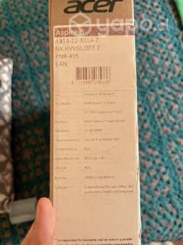 Notebook acer Ryzen 5