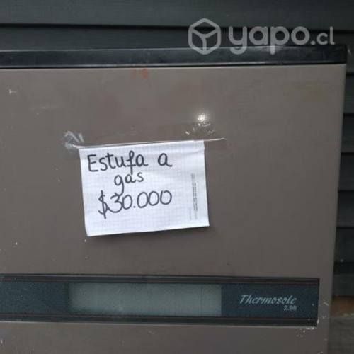 Estufa tiro balanceado gas natural