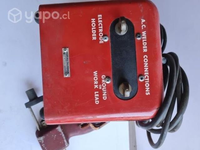 Antigua maquina soldar