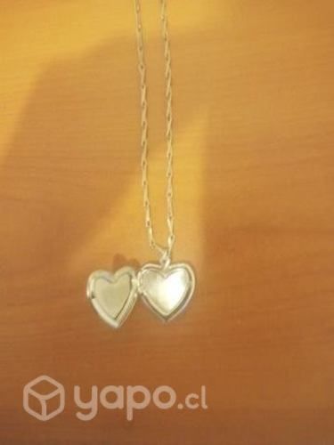 Collar de corazón para niñas y mujeres nuevo