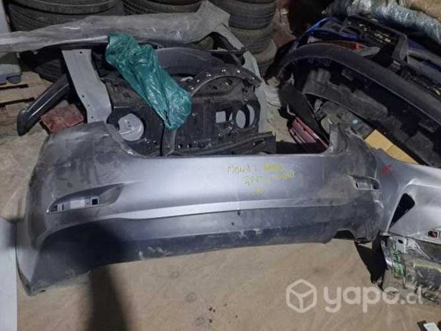 Mazda 2 2018 sedan parachoque trasero