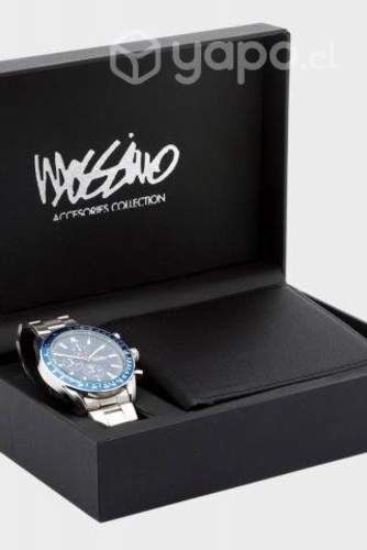 Set Reloj MOSSIMO + Billetera + caja , especiales