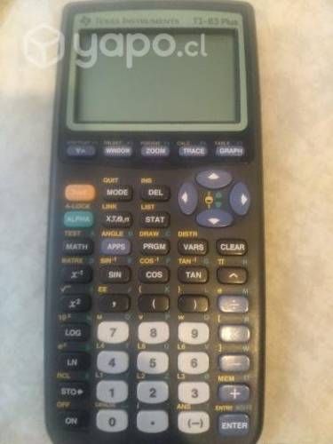 Calculadora Texas instrument ti 83 plus