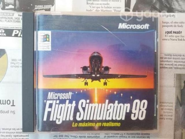 Juego Flight Simulator 98 Original