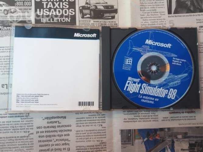 Juego Flight Simulator 98 Original