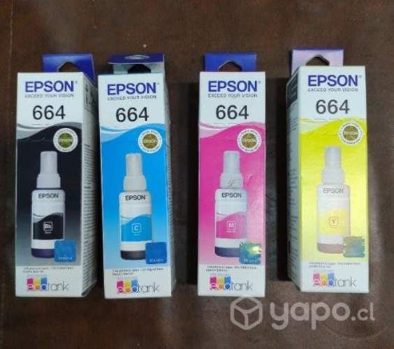 Pack Tintas Epson 664