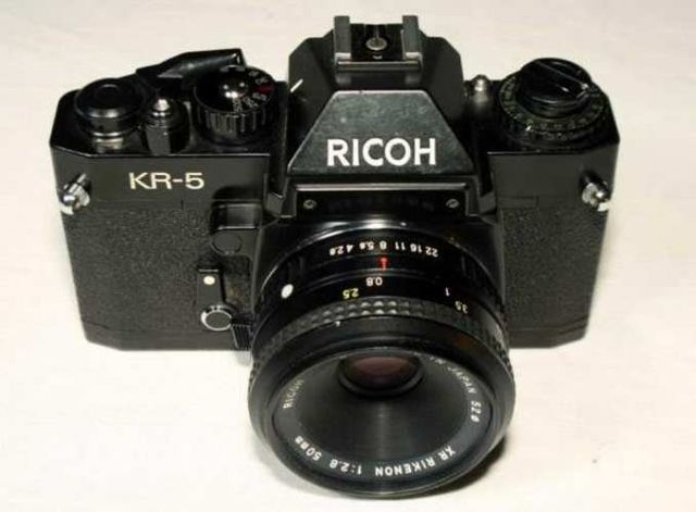 Cámara ricoh japonesa feflex