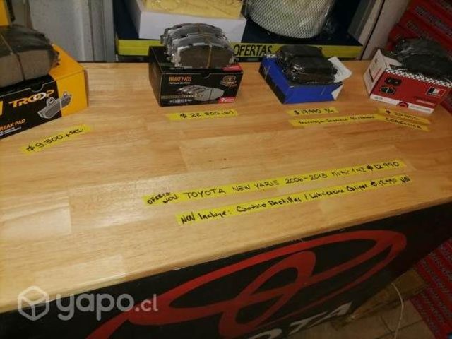 Frenos service pro TOYOTA