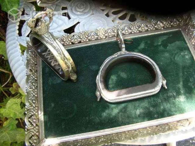 Estribos de Plata, Antiguos, de Colección