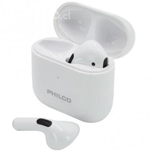 Audífonos In Ear Bluetooth TWD3B Touch Blanco Phil