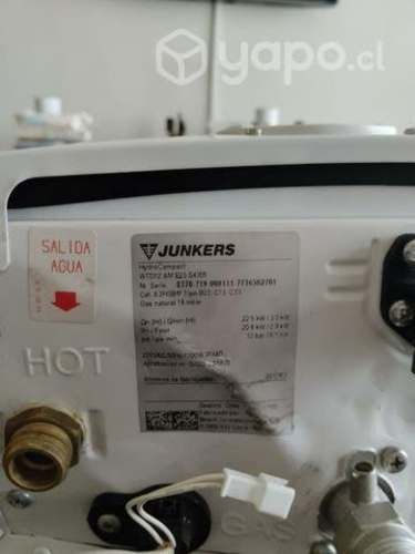 Calefont Junkers Cámara Estanca Gas Natural