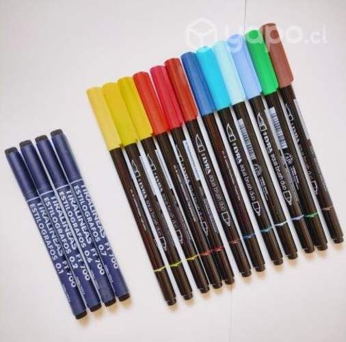 Lápices y destacadores