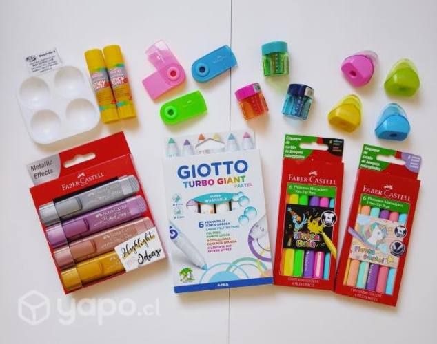 Lápices y destacadores