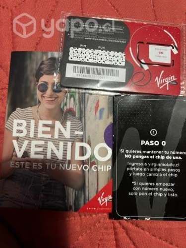 SIM chip Virgin