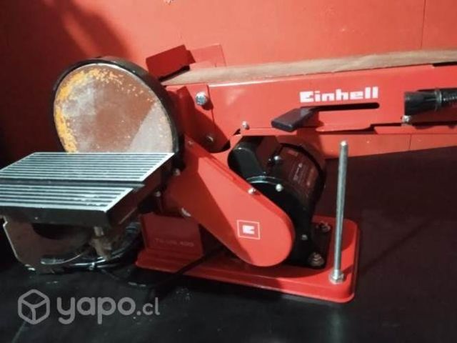 Máquina lijadora de banda