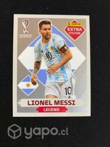 Lamina extra álbum Qatar 2022 (Lionel messi)