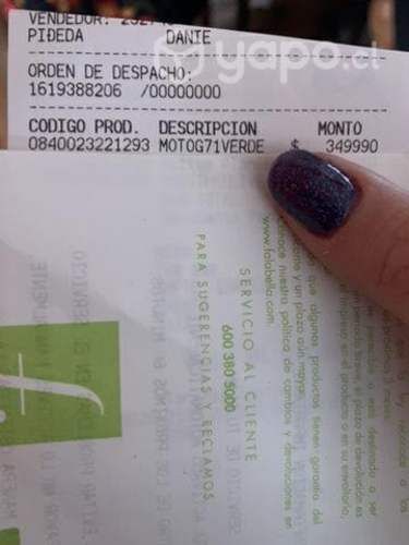 Moto g71 nuevo sellado