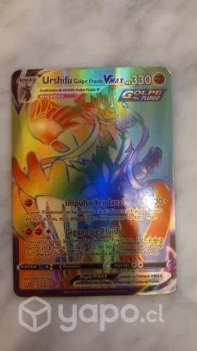 Carta pokémon urshifu golpe fluido Vmax