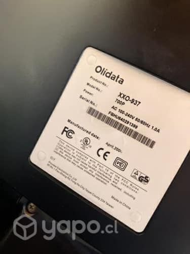 Monitor olidata lcd 17 como nuevo
