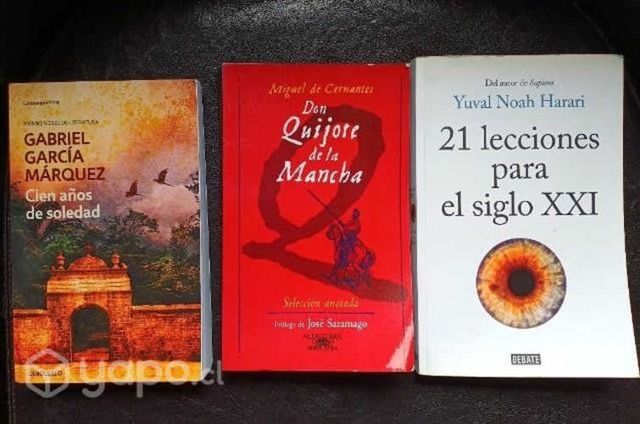 Buena variedad de libros.