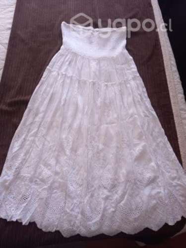 Falda Larga Broderie
