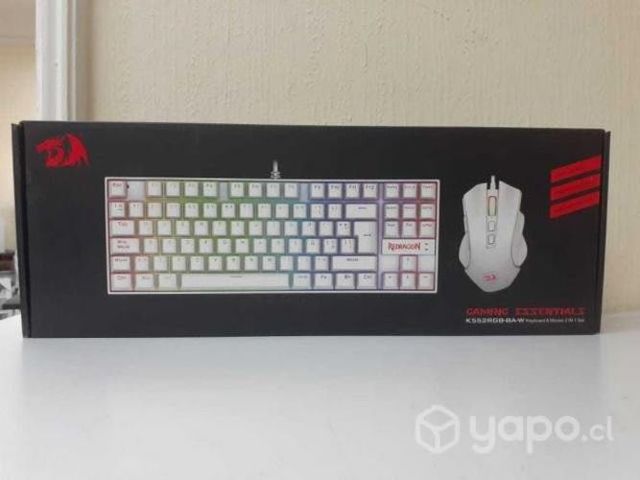 Audifonos Mouse Teclados Mecanicos Blancos