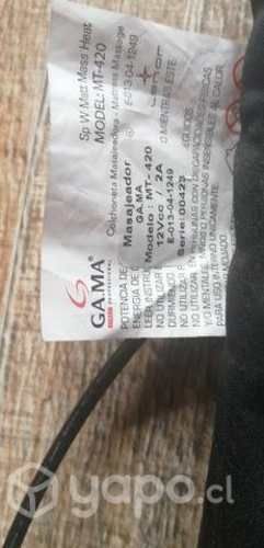 Colchoneta masajeadora