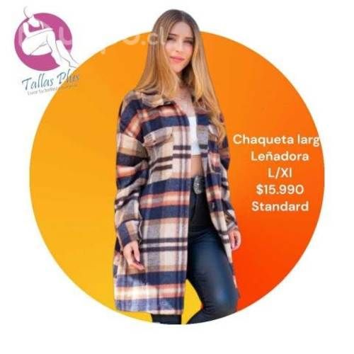 Chaqueta Larga tipo Leñadora L/Xl Standar