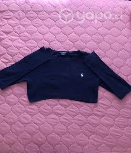 polera crop manga larga