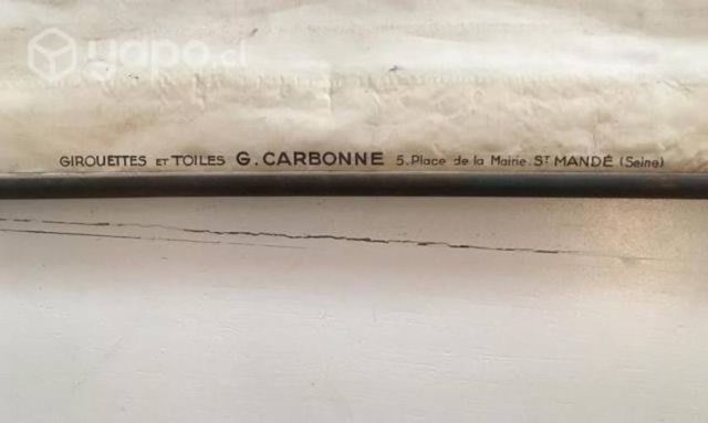 Vintage letrero francés de tranvía Versalles