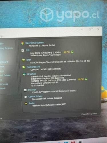 Notebook Lenovo Ideapad L340