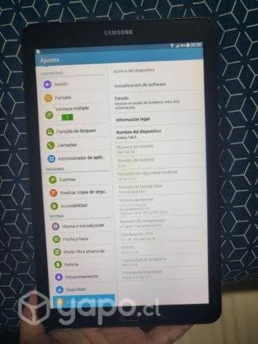Tablet samsung E SM - T561M