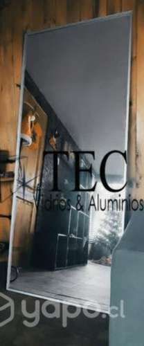 Espejos con marco de aluminio