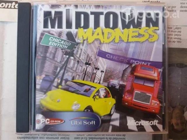 Juego de autos Midtown Madness Original PC