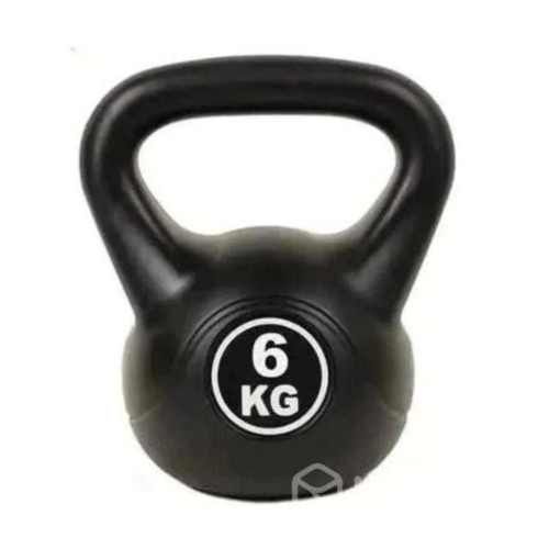 Pesa Kettlebell Mancuerna Rusa Mango Metálico 6 KG