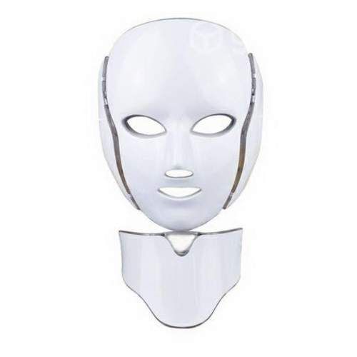 Máscara Led Facial foto terapia 7 colores