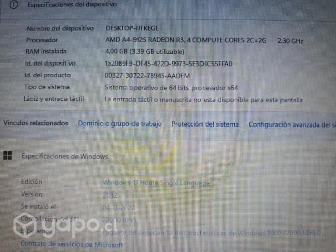 Notebook lenovo ideapad 330