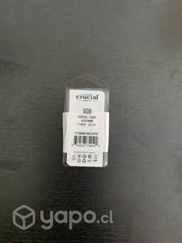Tarjeta ram 8gb Ddr3 1600hz