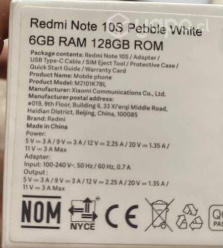 Celular Xiaomi 10S 128 GB