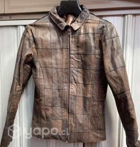 Cuero argentino hecha amaño color café talla S