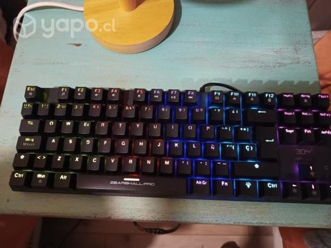Teclado gamer zeabhall-pro