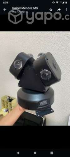 Cabeza Móvil Doble Cabeza Giratorio Láser DMX512*