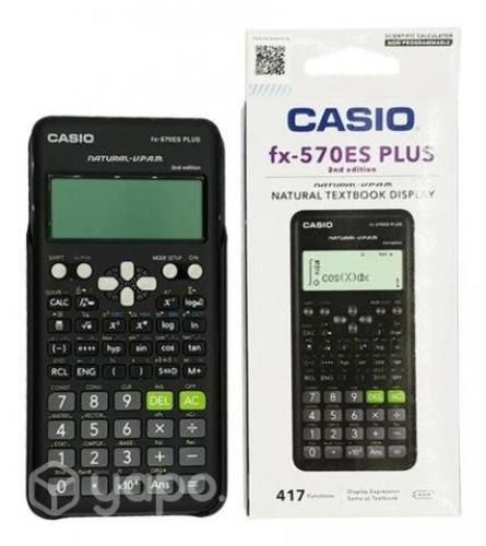 Calculadora casio fx570eplus cientiica nuevas