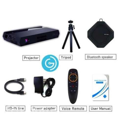 Mini Proyector Portátil H96 Max S912 Nuevo