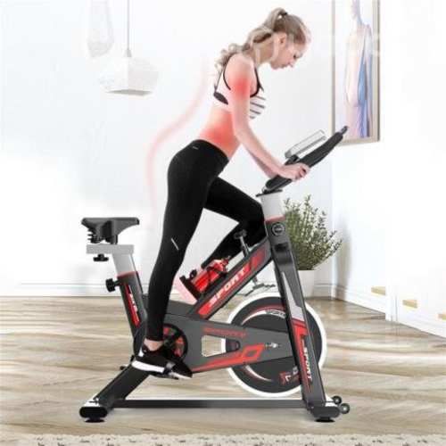 Bicicleta Spinning Disco 6 Kg AS-10036 Roja