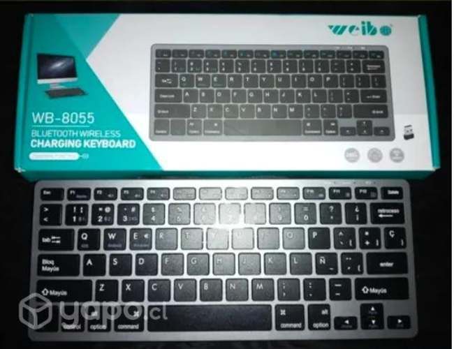 Teclado Weibo Inalámbrico Wb-8055