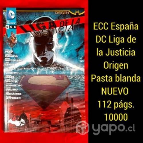 ECC DC Liga de la Justicia Origen