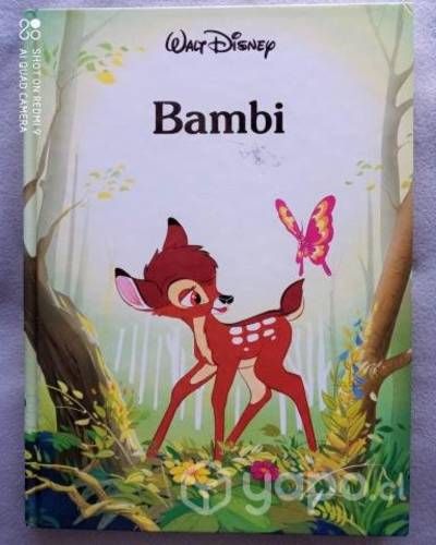Libro Bambi, en inglés